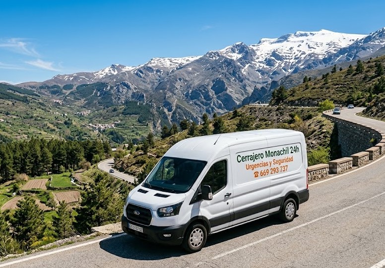 Furgoneta Cerrajero Monachil Los Cahorros Granada